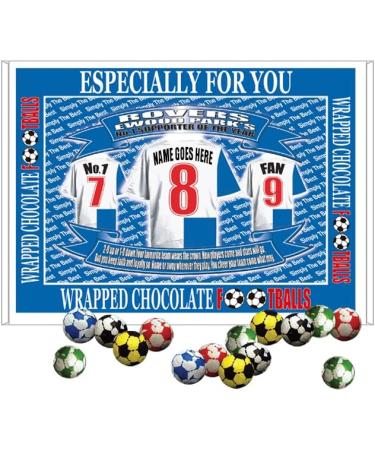 Blackburn Football Shirt Personalised Gift Boxed Sweets - Buy Online on GoSupps.com