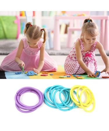 Joyeah Baby Hair Ties for Girls - 200pc Multicolor Small Elastics for Toddlers - No Crease Ponytail Holders - 2.5 cm Diameter - 20 Colors - Buy Online on GoSupps.com