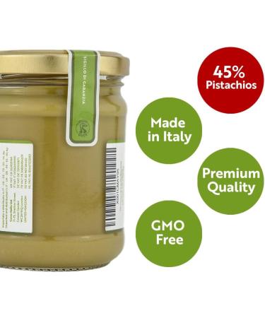 Veggy Duck - Sweet Pistachio Cream (200g) | Gourmet Italian Artisan Cuisine | With 45% Mediterranean Pistachios - Buy Online on GoSupps.com