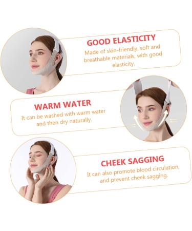 Ipetboom 1pc Thin Belt Lifter Strap V Line up Lift Belt Double Chin Slimming Belt Slimming Beauty Beauty Lifting Belt Miss Silica Gel - Buy Online on GoSupps.com