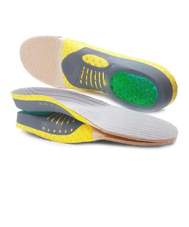 Insoles Orthotics Flat Foot Sole Pad for Shoes Insert Support Pad for Plantar Fasciitis Feet Care Insoles(Large) Large D