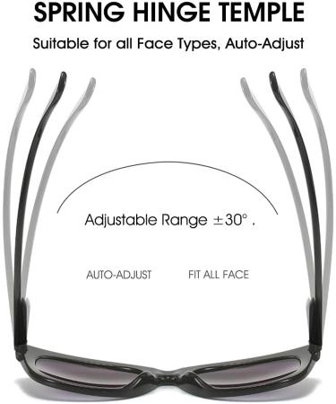 Buy Vevesmundo Women Bifocal Sun Reading Glasses | UV Protection & Stylish Leopard Design | Multiple Strengths Available (+1.0 to +4.0) - Buy Online on GoSupps.com