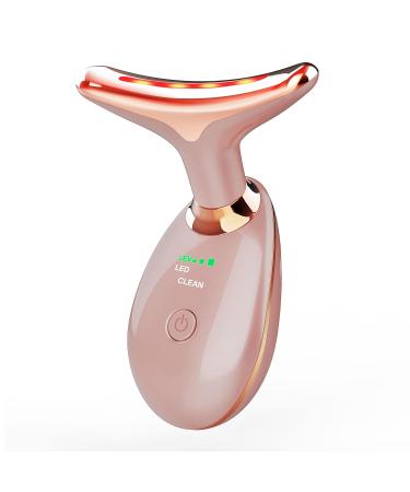 7-in-1 Deplux Face & Neck Massager - Portable Rose Gold Skin Care Tool for Daily Routine | International Shipping Available - Buy Online on GoSupps.com