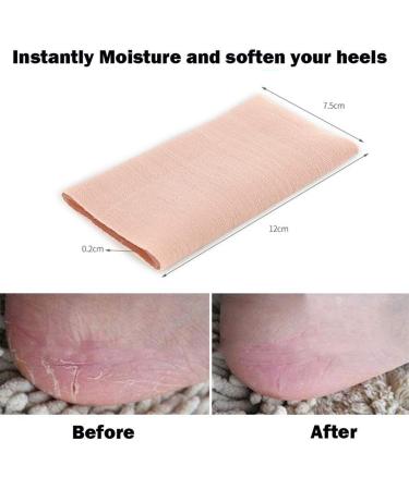 Seanpem Moisturizing Footpath Cuff - Soft Gel Socks for Cracked Heels & Dry Skin Repair | 1 Pair International Shipping - Buy Online on GoSupps.com