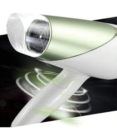 ADITAM 2000W Portable Folding Hair Dryer Radiation Free Ionic Infrared Low Noise Compact Blow Dryer Best Green Pink/Green Double The Comfort - Buy Online on GoSupps.com