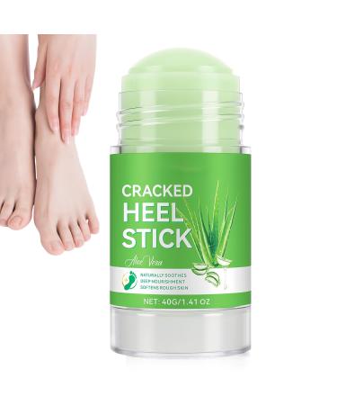 Foot Care Balm Stick Gentle and Soothing Moisturizing 40g - Restructuring Repair Balm for Cracked Heels - For Dry and Cracked Skin Heels Legs Body Women Men