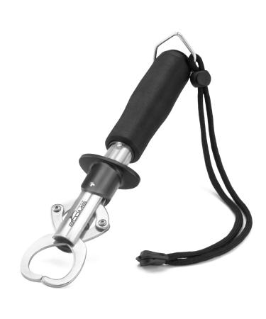 Booms fishing G1 Fish Gripper Grip and Hold Fish with Tight Grip Largest Model Built-in Scale A: 9.4" Fish Gripper with Scale - Buy Online on GoSupps.com