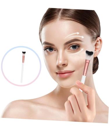 Mikinona white brush for nose contour Concealer Brush brush for nose makeup contour brush 18.50X1.00X1.00CM White - Buy Online on GoSupps.com