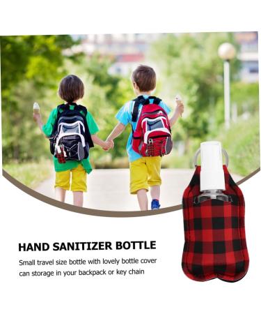 Ultechnovo Mini Travel Spray Bottle Set - 3 Portable Key Holder Containers for Lotion & Liquids - Perfect for Travel & Outdoor Use - Buy Online on GoSupps.com