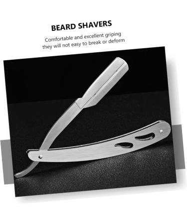 Beavorty Manual Razor - Vintage Dual-Holder Stainless Steel Travel Shaver & Beard Slider Stand - Buy Online on GoSupps.com