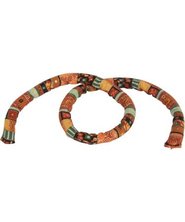 Spiral Lock Hair Tie Iron Long Dreads Hair Ties Accessory Wash Ethnic Holder Set Clean Washing Stand Oriental Yellow Elastics Ties - Buy Online on GoSupps.com