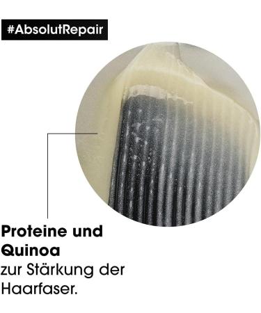 L Or al Professionnel | Shampoo With Protein And Gold Quinoa for Dry And Damaged Hair Serie Expert Absolut Repair 750 ml (Pack of 1) - Buy Online on GoSupps.com
