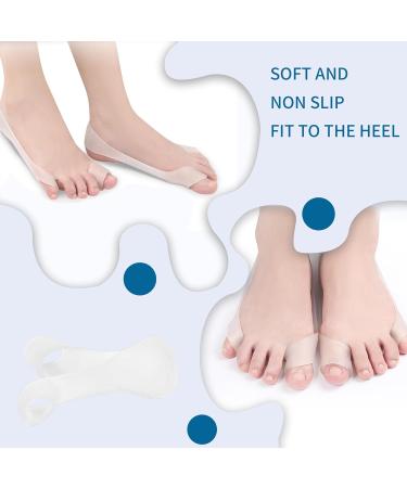 2 Pairs Toe Separator & Stretcher | Hallux Valgus Spreader & Toe Straightener - Align Your Toes for Comfort - Buy Online on GoSupps.com