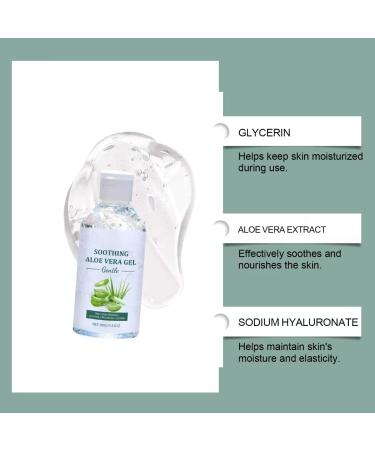 Le gel apaisant l'aloe vera adoucit la peau am liore son tat rehausse son clat naturel et maintient son hydratation. Convient tous les types de peau 1pcs - Buy Online on GoSupps.com