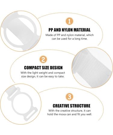 Heallily Moxa Box Straps - Portable Moxibustion Burner Holder for Massage & Healing | International Shipping Available - Buy Online on GoSupps.com