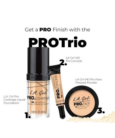 LA Girl Cosmetics HD Pro Conceal - Light Ivory Corrector | International Shipping Available - Buy Online on GoSupps.com