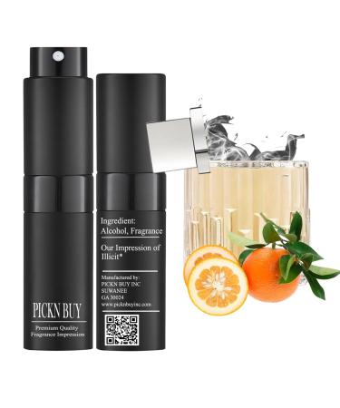PICKN BUY Luxury Perfume for Women 0.34 Fl oz Scent Compatible to Illicit Perfume Made in USA Long-Lasting Spray Comes in Refilable Bottle Illicit* Impressions 0.34 Fl Oz (Pack of 1) - Buy Online on GoSupps.com