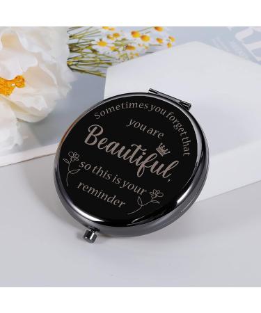 Graduation Gift for Her - Inspirational Makeup Compact Mirror for Daughter, Mom, Sister, Girlfriend - Perfect Christmas Stocking Stuffer and Valentines Day Gift - Buy Online on GoSupps.com