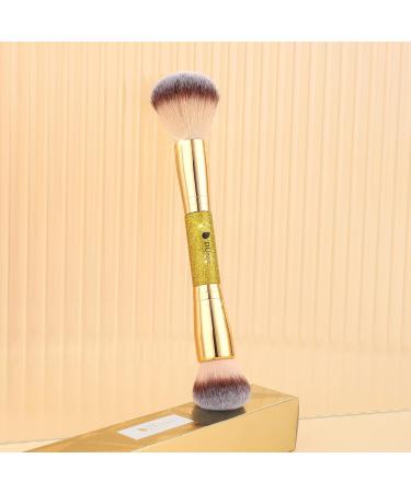 Ducare Double-Sided Kabuki Makeup Brush - Synthetic Hair Foundation & Rouge Powder Brush for Cream & Powder - International Shipping Available - Buy Online on GoSupps.com