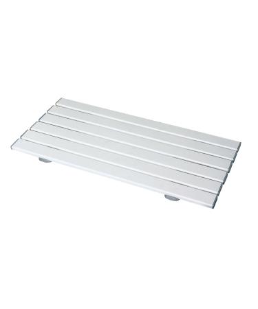 Homecraft Savanah Shower Board, 66 cm (26"), Slatted Design Offers Strength & Comfort, Corrosion Resistant, Serrated Face & Rubber Buffers for Safe & Secure Use (Eligible for VAT Relief in The UK) 660 mm (26 Inch) Shower Board
