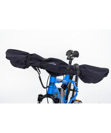 FISCHER E-Bike Protective Cover | Ultimate Moisture Dust & Dirt Protection | Universal Handlebar Attachment with Display Compatibility - Buy Online on GoSupps.com