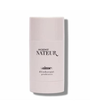 Agent Nateur - (aime) Probiotic Natural Deodorant | Luxury Aluminum-Free Non-Toxic Clean Skincare (1.7 oz | 50 ml)