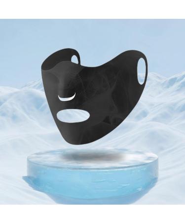 Fivetoo Sun Protection Face Cloth - Cooling Anti-UV Silk Scarf | Washable Breathable Dust-Tight Black Mask - Buy Online on GoSupps.com