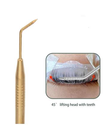 Premium Stainless Steel Eyelash Separator Tool | Double-Headed Lash Comb for Salon Quality Makeup | Comfortable Grip | B5 04 - Buy Online on GoSupps.com