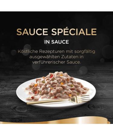 Shop Sheba Sauce Sp ciale Katznass Wet Cat Food - 22 Bowls of Turkey & Vegetables Fricassee - Premium Adult Cat Nutrition - International Shipping Available - Buy Online on GoSupps.com