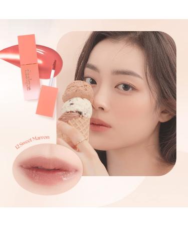 Dasique Juicy Dew Tint (09 Peach Pudding) | Long-lasting Glossy Lip Stain | Vegan & Cruelty-free - Buy Online on GoSupps.com