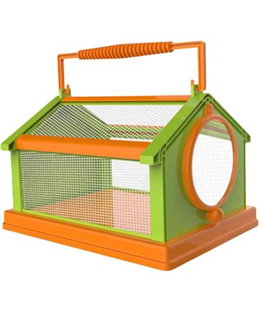 Portable Butterfly Habitat Cage Critter Caterpillars Outdoor Green Orange - Buy Online on GoSupps.com