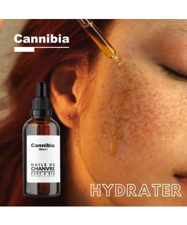 Cannibia Genuine Organic Hemp Oil Pure & Natural 100 ml Intense Hydration & Anti-Aging Body Skin Face Hair. - Buy Online on GoSupps.com