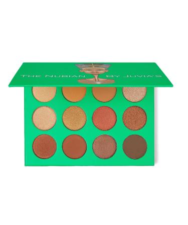 Juvia's Place Golds  Coppers  Browns and Nudes Eyeshadow Palette - Professional Eye Makeup  Pigmented Eyeshadow Palette  Makeup Palette for Eye Color & Shine  Pressed Eyeshadow Cosmetics  Shades of 12 Nubian