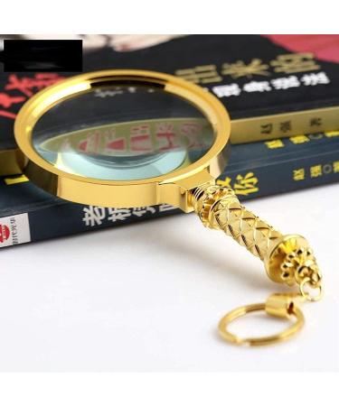 Ultra Recognizable Magnifying Glass 80Mm Hand Flower Handle Older Glasses for Reading Crafts Repair Magnifier Lofty Ambition - Buy Online on GoSupps.com