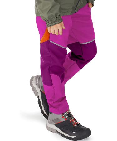 Toomett Kids Snow Waterproof Hiking Pants - Fleece-Lined Insulated Winter Pants | Rose-3XL (18 Years) - Buy Online on GoSupps.com