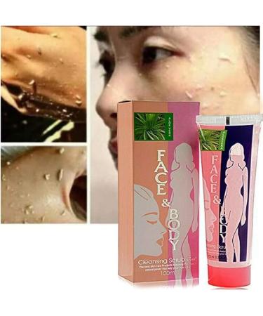 100ml Face and Body Cleansing Scrub Gel Deep Cleaning Exfoliating Body Scrub Face Scrub Facial Exfoliator Full Body Wash Scrub - Buy Online on GoSupps.com