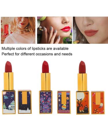 Dekaim 3PCS Matte Lipstick Set - Long Lasting Smooth & Moisturizing Makeup Kit for Beautiful Lips - Buy Online on GoSupps.com