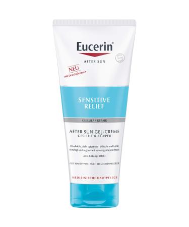 Eucerin Sun After Sun Sensitive Relief Gel-Cream 200 ml Cream - Buy Online on GoSupps.com