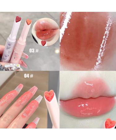 Dulele Matte Jelly Lipstick Set - 6 Colors Hydrating Lip Oil & Highly Pigmented Longwear Lip Glaze - Buy Online on GoSupps.com