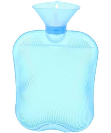 Classic 2000ml Rubber Heat Bottle - Blue | Heat & Cold Therapy | Pain Relief | 3 Colors Available - Buy Online on GoSupps.com