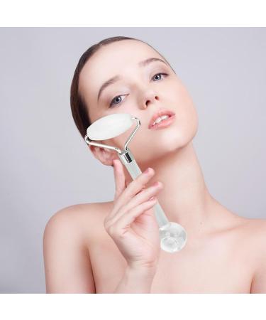 Jade Roller & 2-in-1 Face Massager - GUA-SHA Facial Tools for Home Use | Jadestein Skin Care Device - Eye Massage & Facial Lifting - Buy Online on GoSupps.com