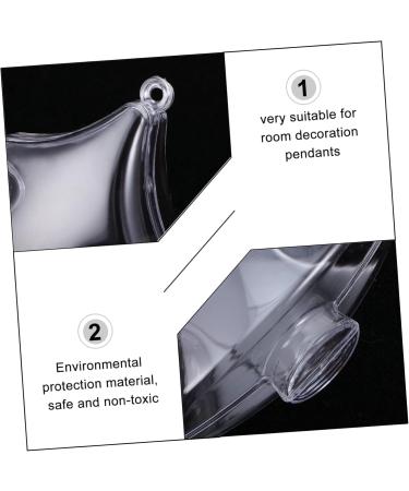 Anneome 12pcs Christmas Decoration Ball Ornament Candy Container Clear Christmas Ball Tree Shape Box - Buy Online on GoSupps.com
