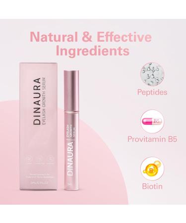 Eyelash Growth Serum | Advanced Eyelash Enhancer for Longer Thicker Lashes | Boost Lash Growth | 3ML - Buy Online on GoSupps.com