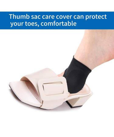 Bale Toe Sleeves & Correctors for Men & Women | Pain Relief & Protection for Big Toe | Straighten & Comfort | Available in Black - Buy Online on GoSupps.com