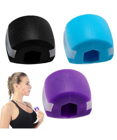 Jaw Muscle Exerciser - Mandibular Muscle Exerciser Jaw Face Neck Exerciser Face-Lift Female Male Suitable for Initial Exerciser Black