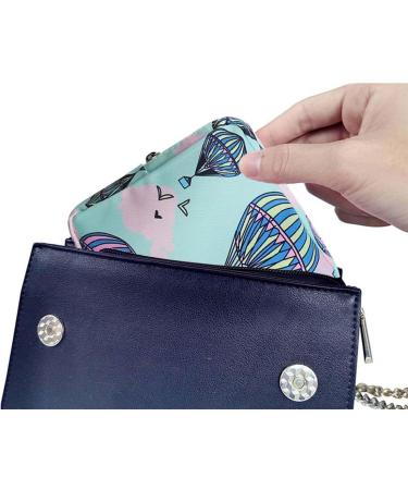 SSRDFU Tampon Storage - 2-Piece Women's Wearable Zipper Bag for Tampons & Sanitary Pads | Ideal Storage for Girls - Buy Online on GoSupps.com