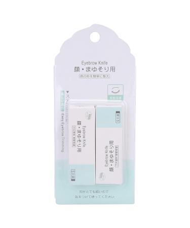 10pcs Stainless Steel Eyebrow Razor Blades - Hair Removal & Shaving Tool for Perfect Brows - Buy Online on GoSupps.com