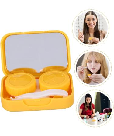 Buy Healeved Color Care Box Travel Glasses Case - 4PCs Set with Mirror | Cute & Compact Storage Solution for Eyewear - International Shipping Available - Buy Online on GoSupps.com