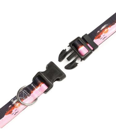 Mercano Dog Collar - Soft Nylon Comfort Robust Patterned Design for Small & Medium Dogs - Sunset (L) - Buy Online on GoSupps.com