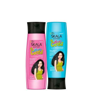 2 Pack SKALA Hair Care Set: Expert Mais Cachos 2-in-1 Conditioning  Treatment Cream + Brasil Passion Fruit & Pataua Oil - Nourish, Strengthen,  and
